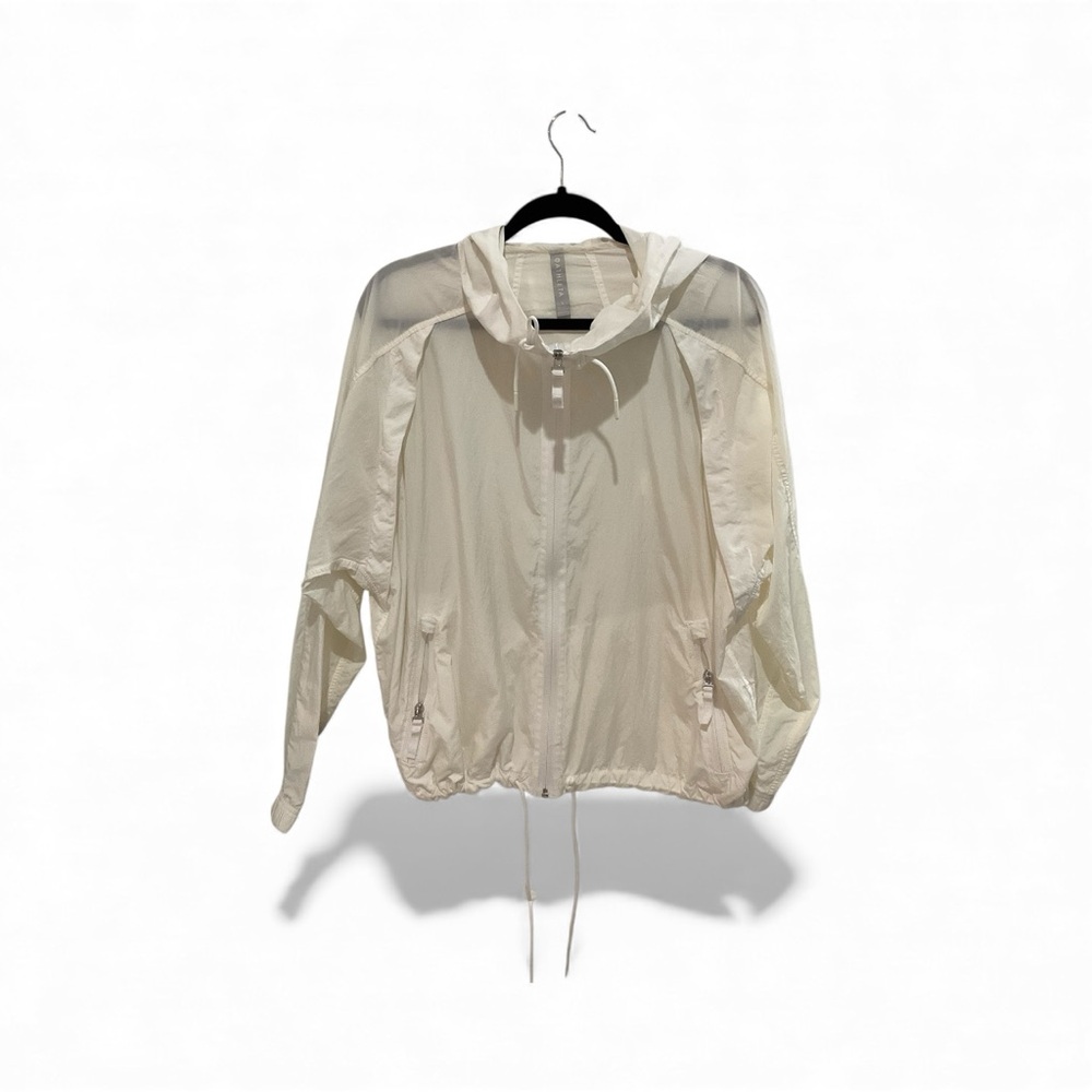 Women's Athleta White Hooded Jacket
